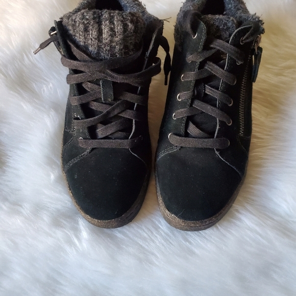 Aetrex Woman Bonnie Arch Support Sneakers, In Black, Size 9 - Picture 5 of 9